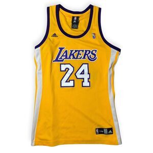 Adidas Kobe Bryant #24 Women’s Medium Jersey Los Angeles Lakers NBA4HER Vintage